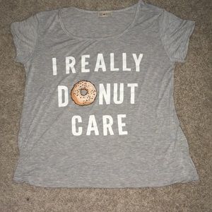 Casual Gray Short Sleeve T-Shirt